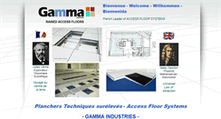 Desktop Screenshot of gamma-industries.com